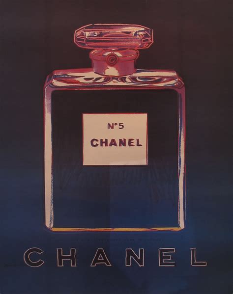 1997 chanel no 5 andy warhol